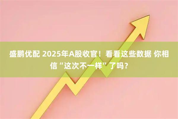 盛鹏优配 2025年A股收官！看看这些数据 你相信“这次不一样”了吗？
