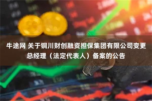 牛途网 关于铜川财创融资担保集团有限公司变更总经理（法定代表人）备案的公告